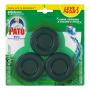 Detergente Sanitário Bloco para Caixa Acoplada Pinho Pato 40g Cada Leve 3 Pague 2 Unidades