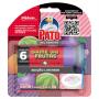 Detergente Sanitário Gel Adesivo com Aplicador Game das Frutas Pato 38g Refil