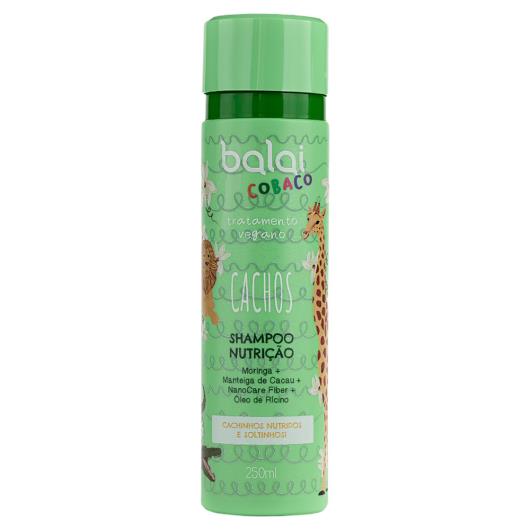 Shampoo Infantil Balai Cobaco Nutrição Cachos Frasco 250ml - Imagem em destaque