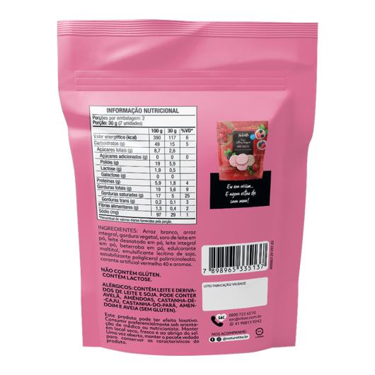 Biscoito Arroz Naturatta  Frutas Vermelhas Zero Açúcar 60G - Imagem em destaque