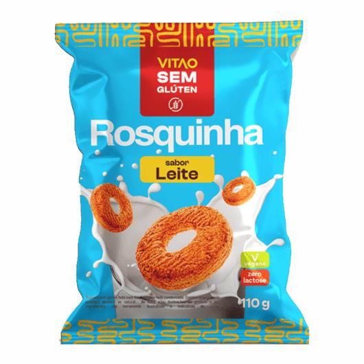 Rosquinha Sem Glúten Leite Vitao 110g - Imagem em destaque