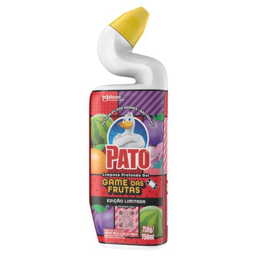 Desinfetante Uso Geral Game das Frutas Pato Limpeza Profunda Squeeze 750ml - Imagem em destaque