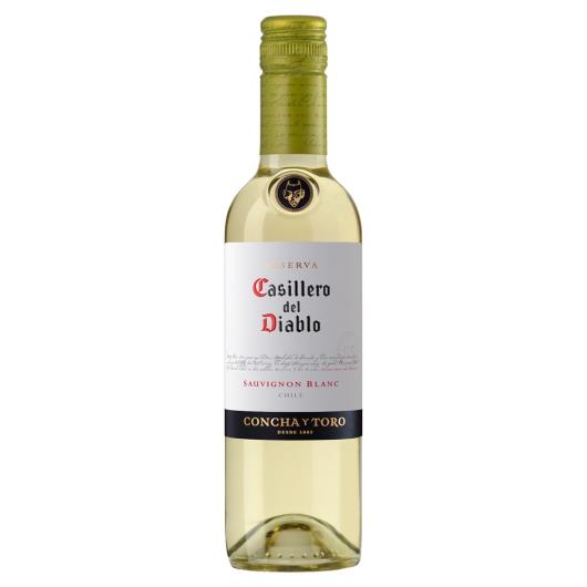 Vinho Chileno Branco Seco Reserva Casillero del Diablo Sauvignon Blanc Garrafa 375ml - Imagem em destaque