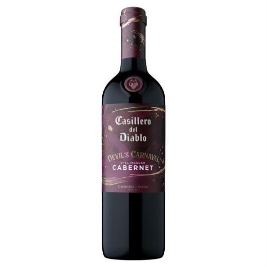 Vinho Chileno Tinto Seco Spectacular Casillero del Diablo Devil's Carnaval Cabernet Garrafa 750ml - Imagem em destaque