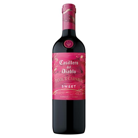 Vinho Chileno Tinto Suave Fantastic Sweet Casillero del Diablo Devil's Carnaval Garrafa 750ml - Imagem em destaque