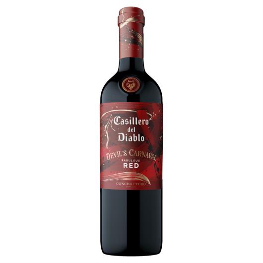 Vinho Chileno Tinto Meio Seco Fabulous Red Casillero del Diablo Devil's Carnaval Garrafa 750ml - Imagem em destaque