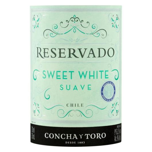Vinho Chileno Branco Suave Sweet Reservado Garrafa 750ml - Imagem em destaque