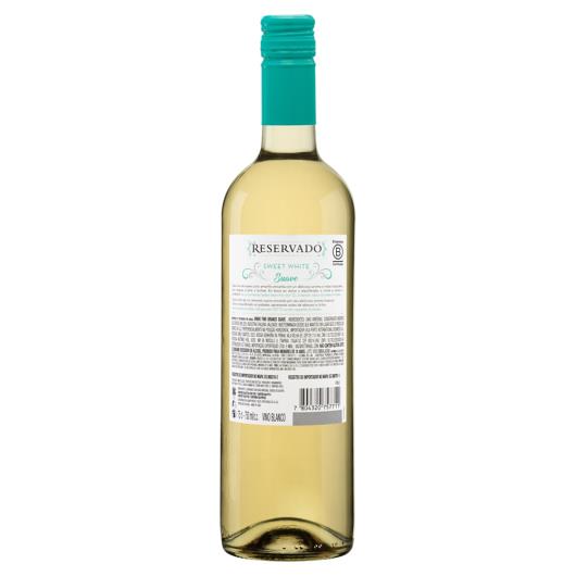 Vinho Chileno Branco Suave Sweet Reservado Garrafa 750ml - Imagem em destaque