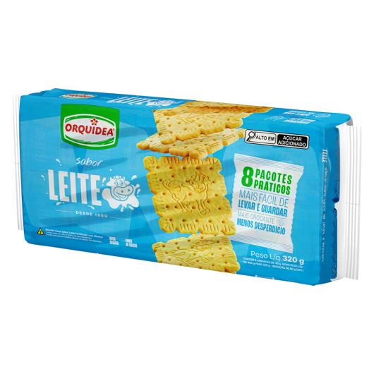 Biscoito Leite Orquídea Pacote 320g 8 Unidades - Imagem em destaque