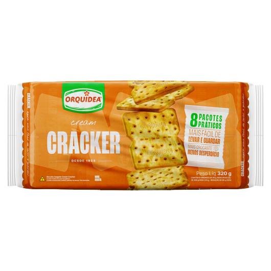 Biscoito Cream Cracker Orquídea Pacote 320g 8 Unidades - Imagem em destaque