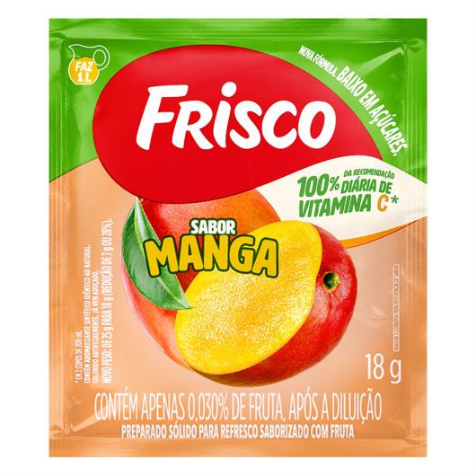 Refresco em Pó Manga Frisco Pacote 18g - Imagem em destaque