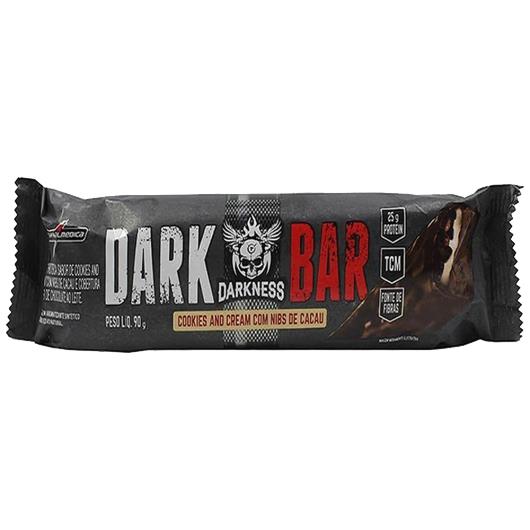 Barra Suplementar de Proteína Dark Bar Cookies & Cream Integralmedica 90g - Imagem em destaque
