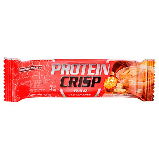 Barra Suplementar Integralmedica Protein Crisp Peanut Butter 45g - Imagem em destaque