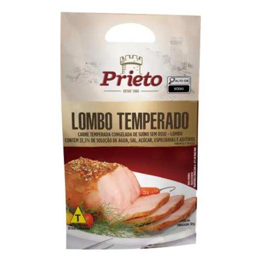 Lombo suíno temperado sem osso Prieto congelado 1kg - Imagem em destaque