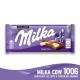 Chocolate Ao Leite E Chocolate Branco Milka 100g - Imagem 7622400005190.jpg em miniatúra