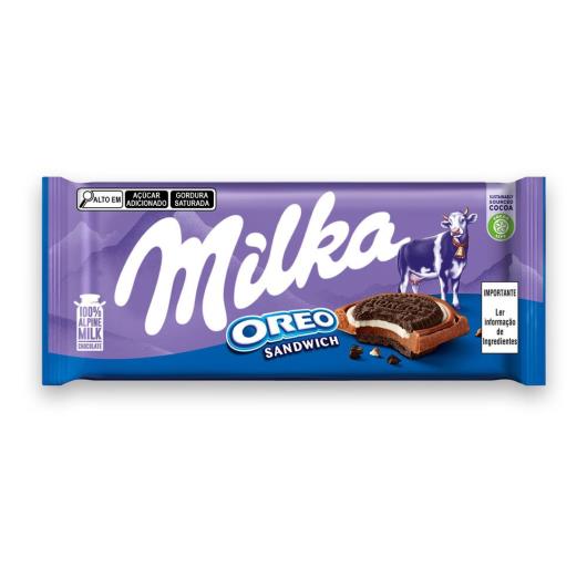 Chocolate Milka Com Biscoito Oreo 92G - Imagem em destaque