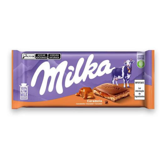 Chocolate Milka Caramelo 100G - Imagem em destaque