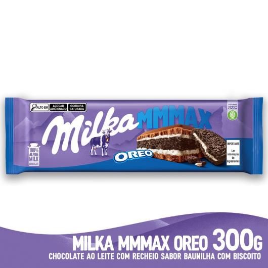 Chocolate Milka Oreo 300G - Imagem em destaque