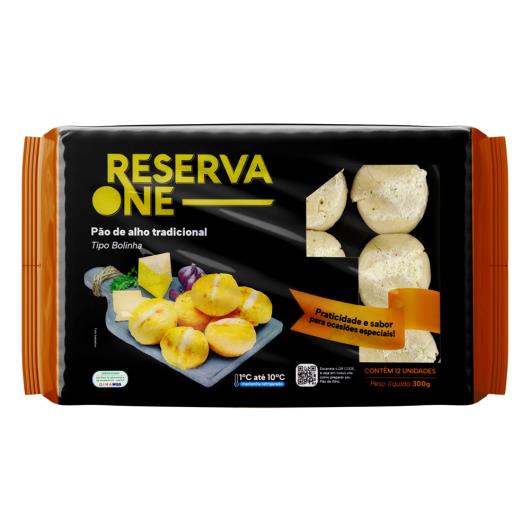 Pão de Alho tradicional tipo bolinha Reserva One 300g - Imagem em destaque