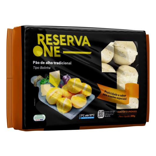 Pão de Alho tradicional tipo bolinha Reserva One 300g - Imagem em destaque