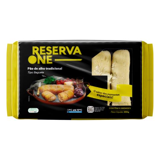 Pão de Alho tradicional tipo baguete Reserva One 300g - Imagem em destaque