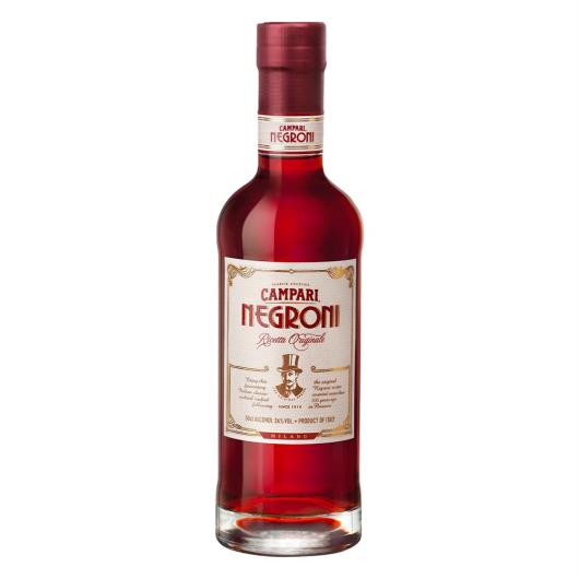 Coquetel Alcoólico Negroni Campari Garrafa 500ml - Imagem em destaque