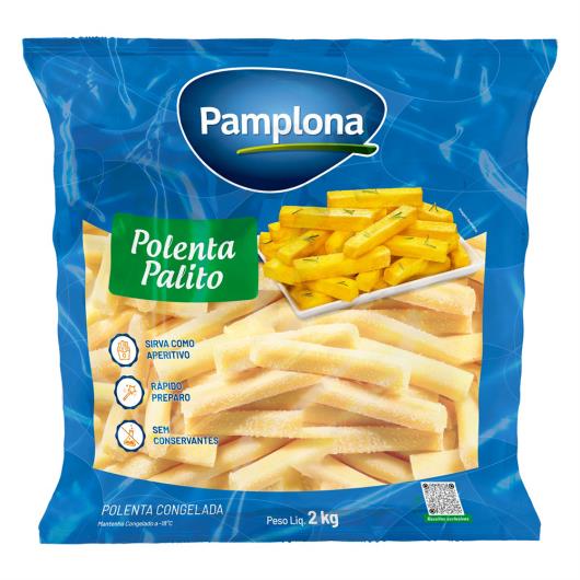 Polenta Palito Congelada Pamplona Pacote 2kg - Imagem em destaque