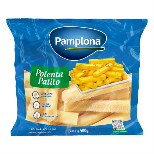 Polenta Palito Congelada Pamplona Pacote 400g - Imagem em destaque