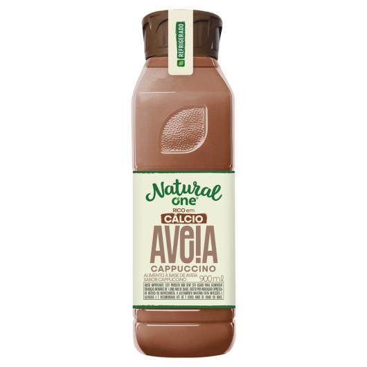 Bebida à Base de Aveia Cappuccino Natural One Refrigerado Garrafa 900ml - Imagem em destaque