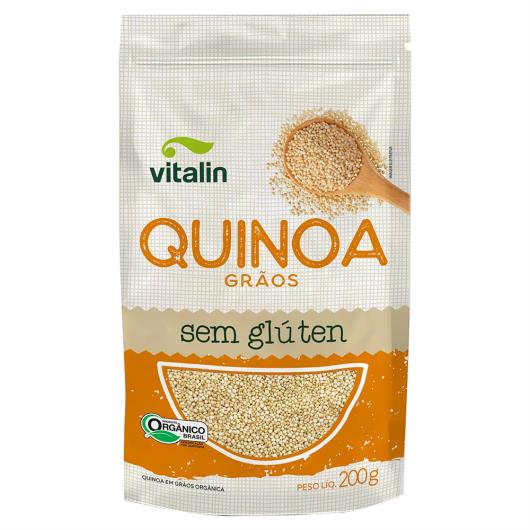 Quinoa em Grãos Integral Orgânica Vitalin Pouch 200g - Imagem em destaque