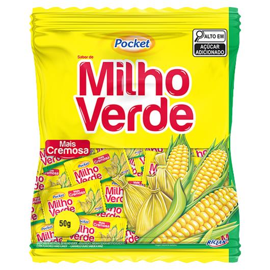 Bala Pocket Milho Verde 50g - Imagem em destaque