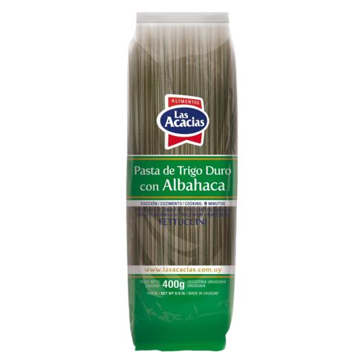 Macarrão de Sêmola de Trigo Durum com Manjericão Fettuccine Las Acacias Pacote 400g - Imagem em destaque