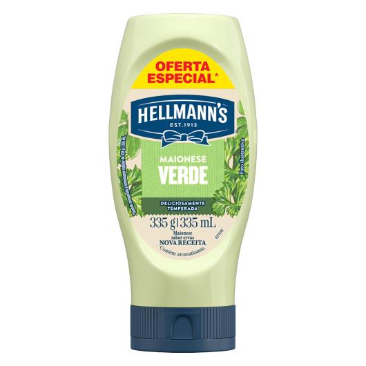 Maionese Verde Ervas Hellmann's Squeeze 335g Oferta Especial - Imagem em destaque