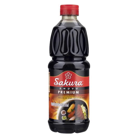 Molho Shoyu Sakura Premium Garrafa 500ml - Imagem em destaque