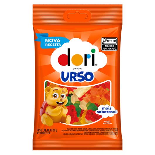 Bala de Gelatina Urso Frutas Sortidas Dori Pacote 60g - Imagem em destaque