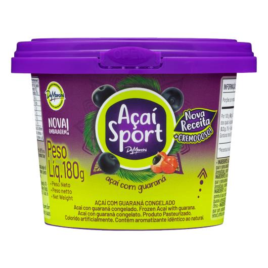 Açaí com Guaraná De Marchi Sport Pote 180g - Imagem em destaque