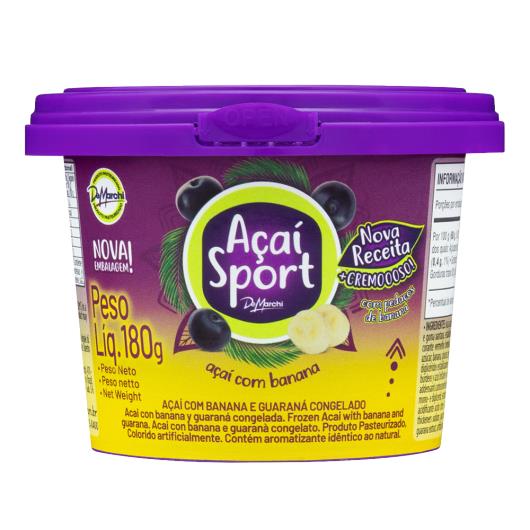 Açaí com Guaraná e Banana De Marchi Sport Pote 180g - Imagem em destaque