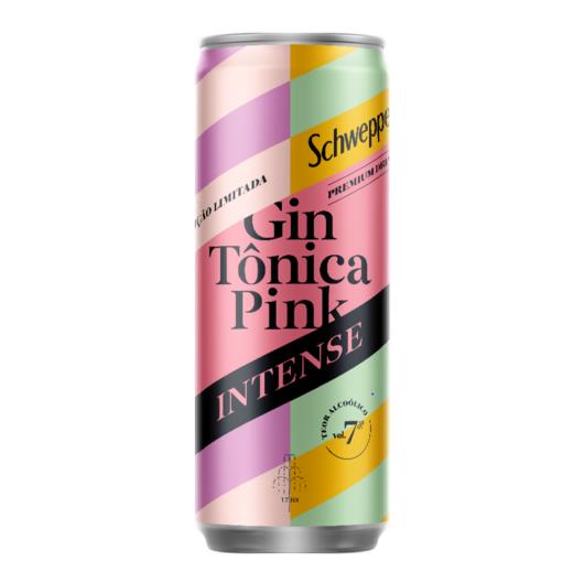 Gin Tônica Pink Amora Intense Schweppes Premium Drink Lata 269ml