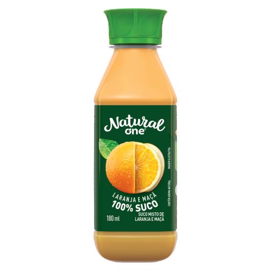 Suco Laranja e Maçã Natural One Ambiente Garrafa 180ml - Imagem em destaque