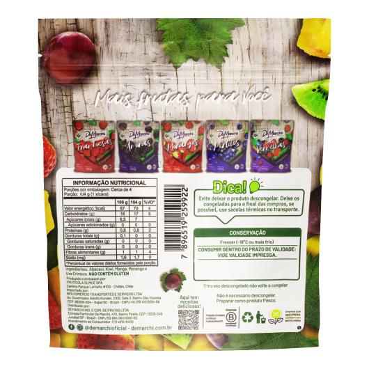 Salada de Frutas Congelada De Marchi Pouch 400g - Imagem em destaque