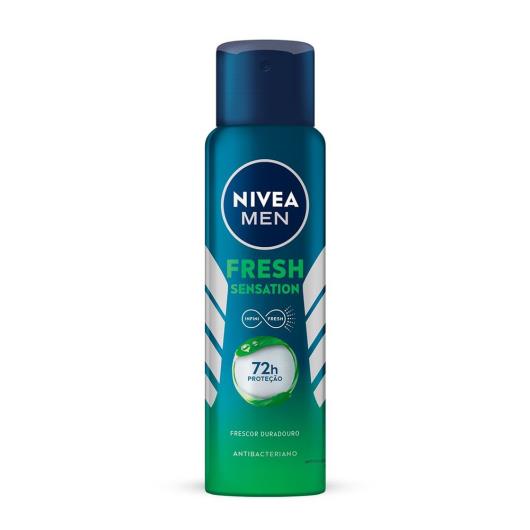 NIVEA MEN Desodorante Antitranspirante Aerossol Fresh Sensation 150ml - Imagem em destaque