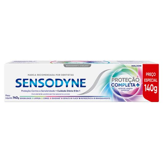 Creme Dental Sensodyne Proteção Completa+ Caixa 140g - Imagem em destaque