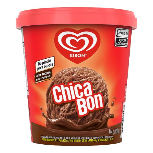 Sorvete Chicabon Kibon Pote 444g - Imagem em destaque