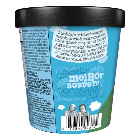 Sorvete Salted Caramel Ben & Jerry's Core Pote 410g - Imagem em destaque