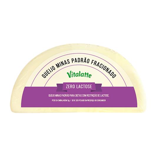 Queijo Minas Padrão Zero Lactose Vitalatte 400g - Imagem em destaque