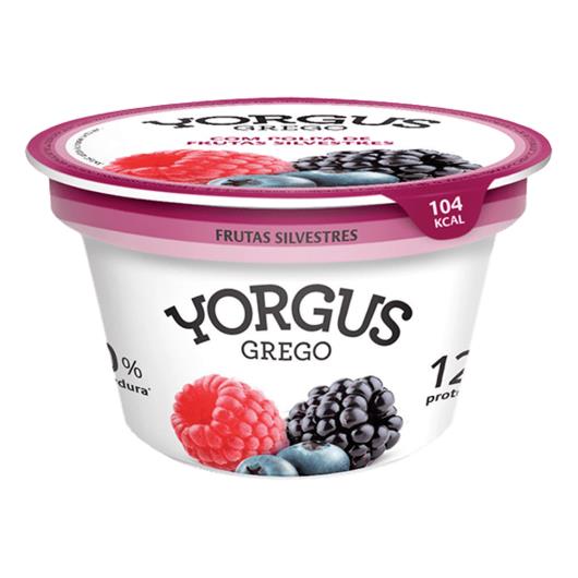 Iogurte Grego Frutas Silvestres Yorgus Pote 130g - Imagem em destaque