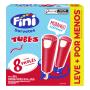 Pack Picolé Morango Azedinho Fini Tubes Caixa 360g 8 Unidades Leve Mais Pague Menos