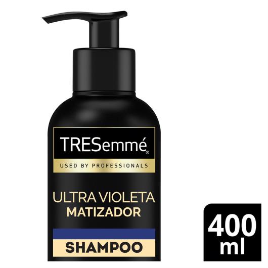 Shampoo Matizador Tresemmé Ultra Violeta Frasco 400ml - Imagem em destaque