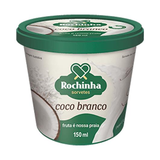 Sorvete Rochinha Coco Zero Pote 150ml - Imagem em destaque