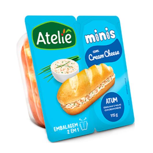 Mini Sanduíche com Cream Cheese Ateliê 115g - Imagem em destaque
